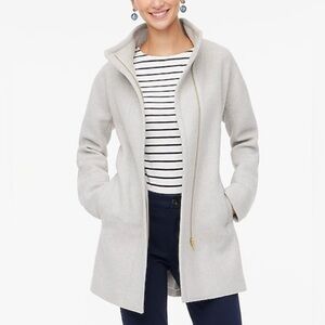 Jcrew Gray City Coat